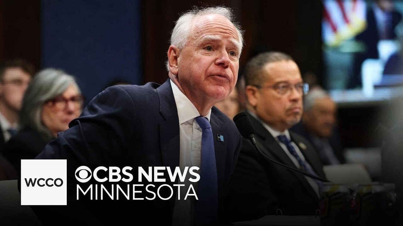 Watch Gov. Tim Walz and AG Keith Ellison's opening statements at House fraud hearing