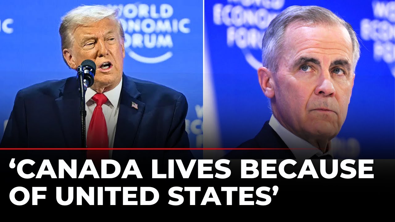 &lsquo;They Should Be Grateful&hellip;&rsquo; Trump Reacts to Carney&rsquo;s Viral Davos Speech from the WEF Stage | US News