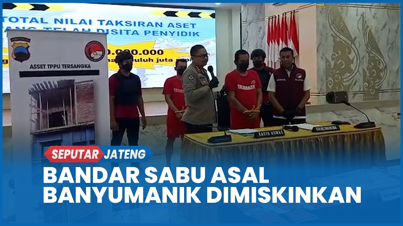 Bandar Sabu Asal Banyumanik Semarang Dimiskinkan, Duit dan Aset Senilai Rp3,7 Miliar Disita