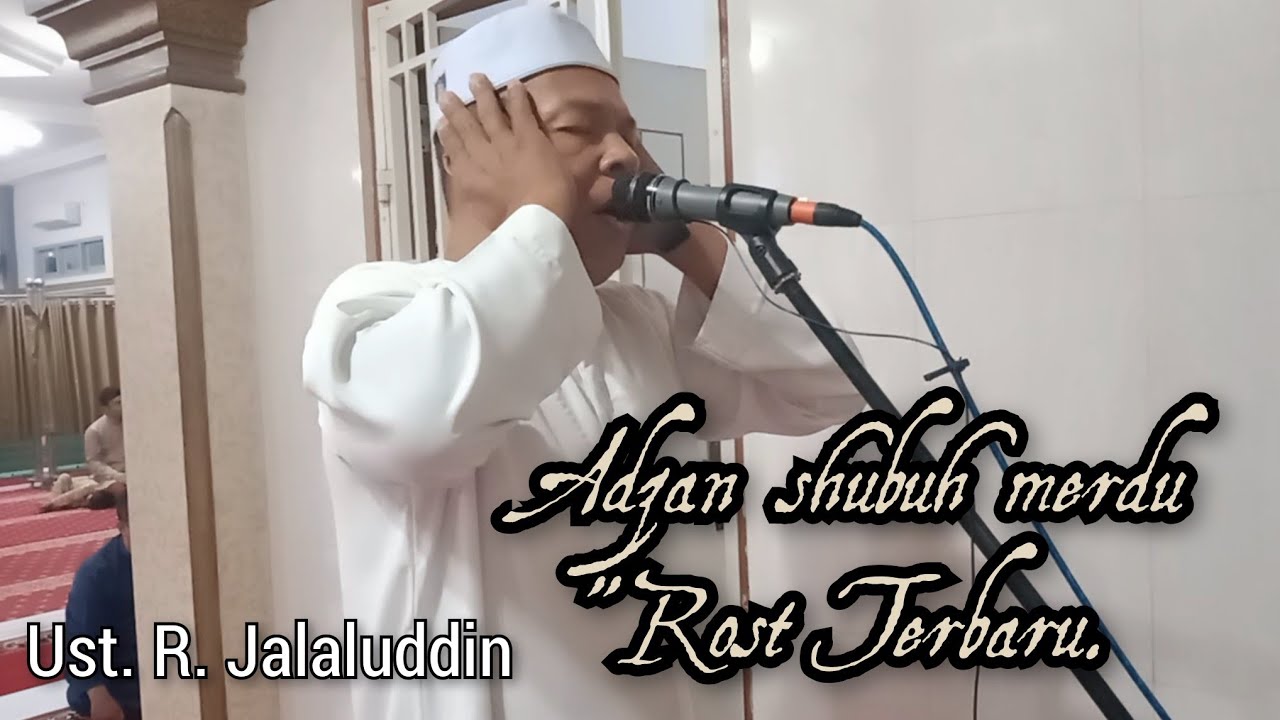 Adzan shubuh Merdu Irama Rost modern @MASJID_Al_Jamiaturrahmah_Pku 
