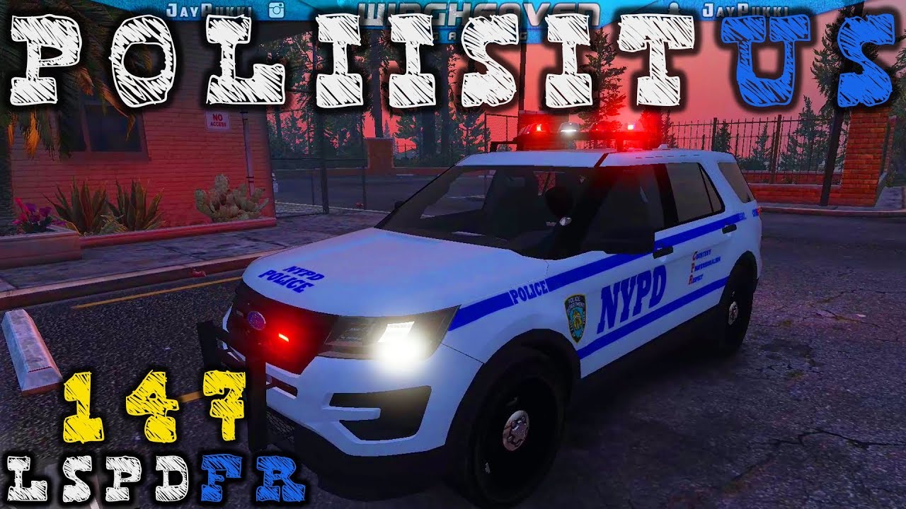 ✔ GTA 5 - Poliisit [USA] #147 - Tekijä karkuteillä! - [ FINNISH | LSPDFR ]