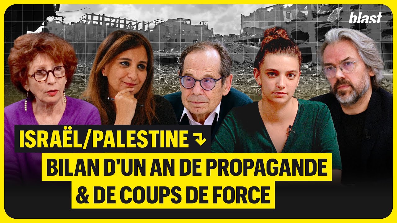 ISRAËL/PALESTINE : APRÈS LE 7 OCTOBRE, BILAN D'UN AN DE PROPAGANDE ET DE COUPS DE FORCE