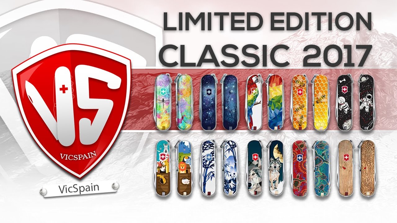 VICTORINOX CLASSIC LIMITED EDITION 2017 (All subtitles)