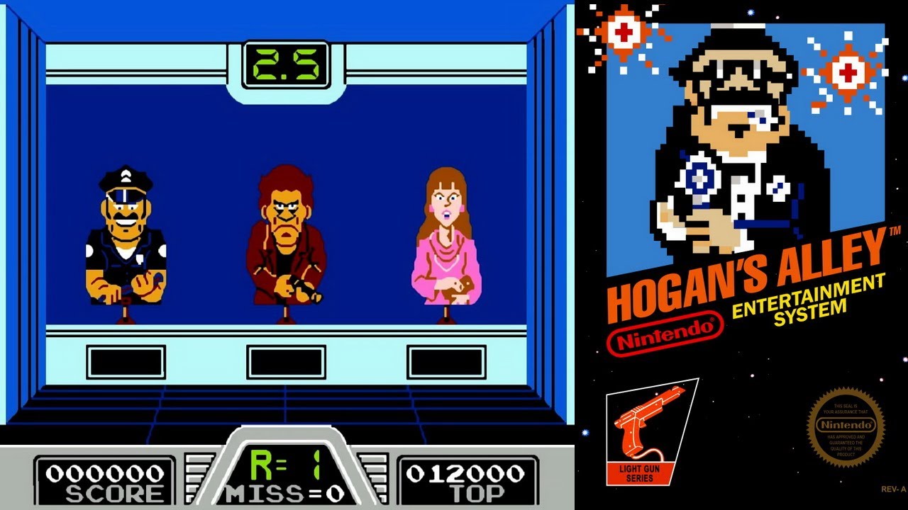 Hogan’s Alley NES / Аллея Хогана Dendy Gameplay [163]