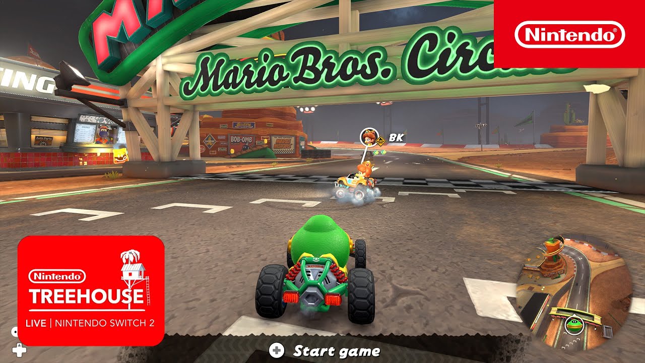 Mario Kart World – Knockout Tour Gameplay – Nintendo Treehouse: Live | Nintendo Switch 2