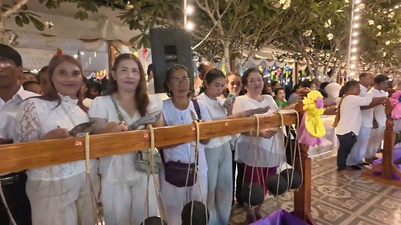 ช่วงตัดหวายลูกนิมิต ที่ วัดทับใหม่พัฒนา (ขออภัยแสงกระพริบ)