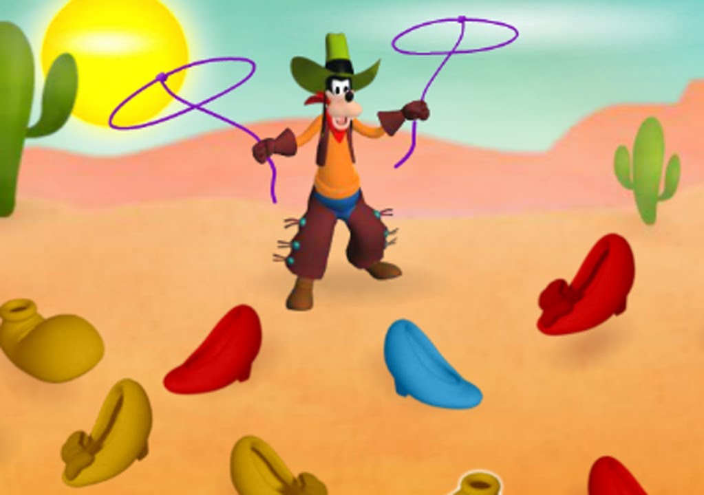 Mickey Mouse Clubhouse Full Episodes Game Goofy's Wild Shoe Round-up