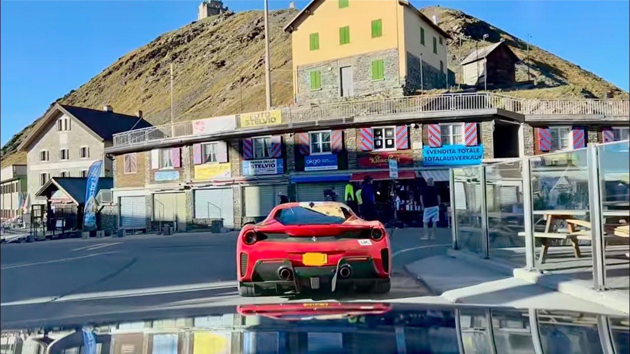 Stelvio | Stilfserjoch | Driving in the Alps | Chasing a Ferrari | BMW M440i xDrive Cabrio