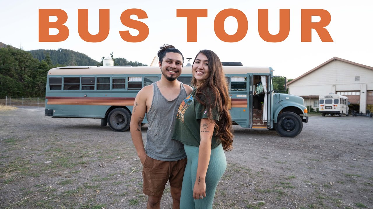 A New Mexican Themed School Bus Conversion
