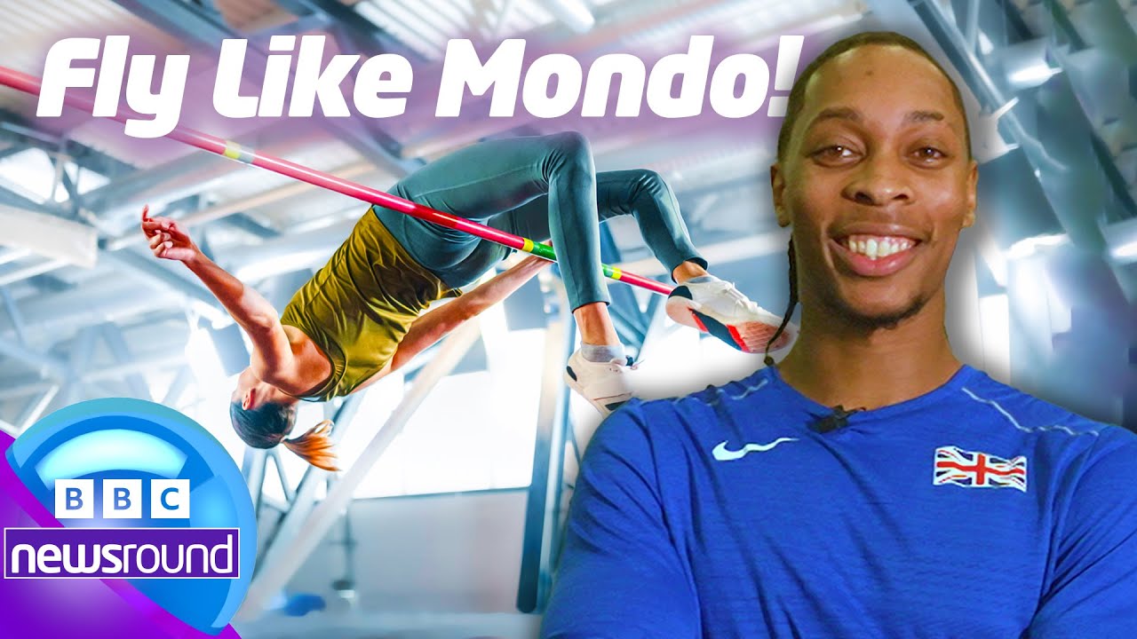 Is This the Hardest Sport? 😱 Learning to Pole Vault | Newsround | News For Kids