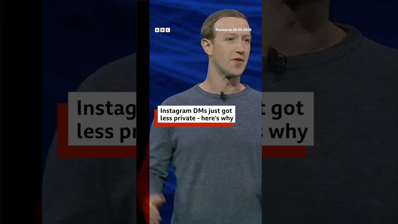 Instagram DMs just got less private - here's why. #Instagram #Privacy #BBCNews