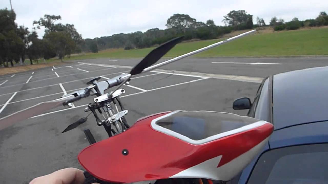 HK 450 Pro TT maiden flight