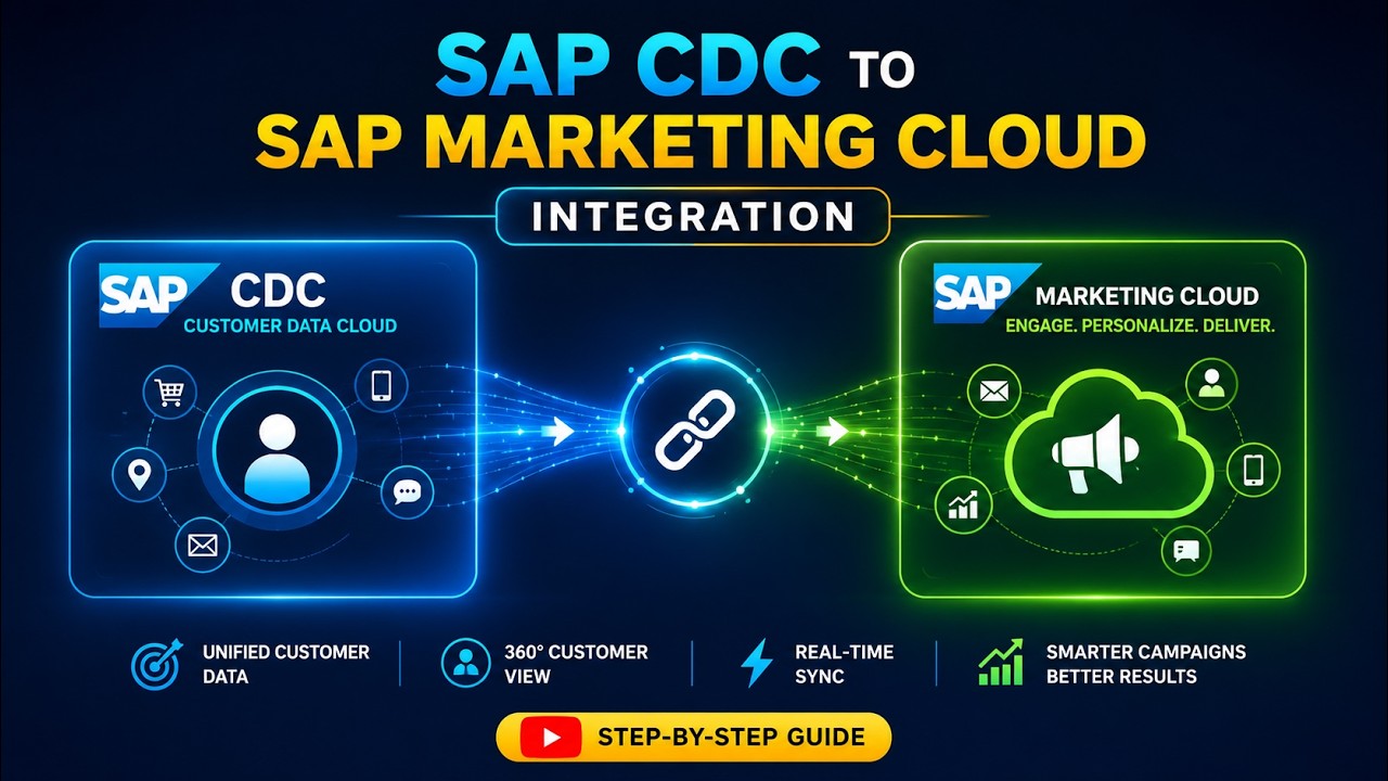 SAP CDC and SAP Marketing cloud integration
