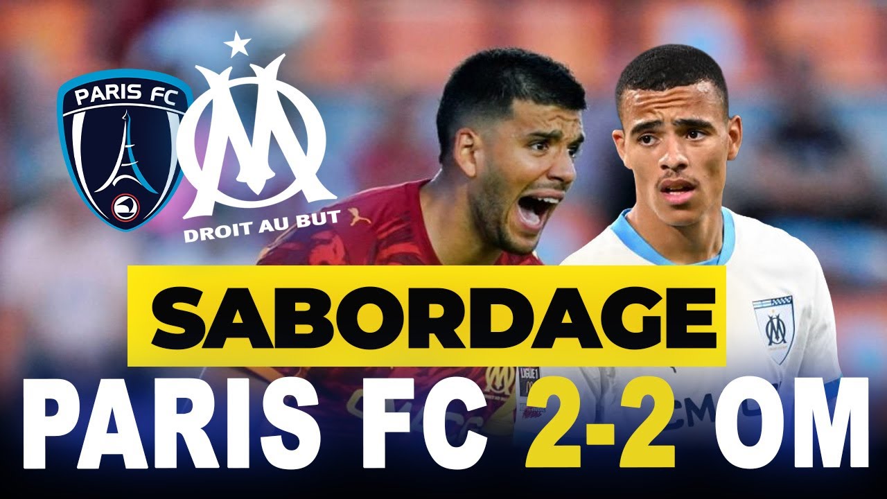 Paris FC - OM (2-2) : SABORDAGE !  DEBRIEF EN DIRECT AVEC  DANIEL COUSIN