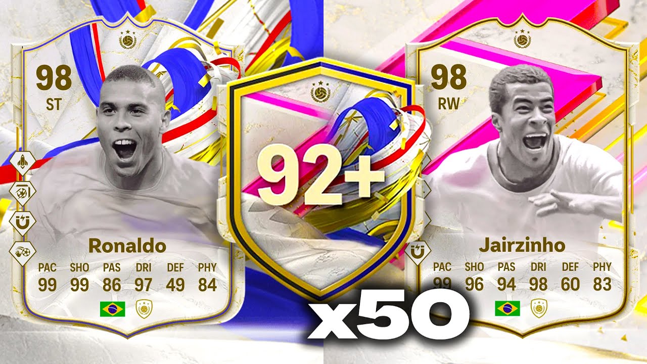 50x 92+ GOLAZO, GOTG OR FUTTIES ICON PACKS! 🔥 EA FC24 Ultimate Team