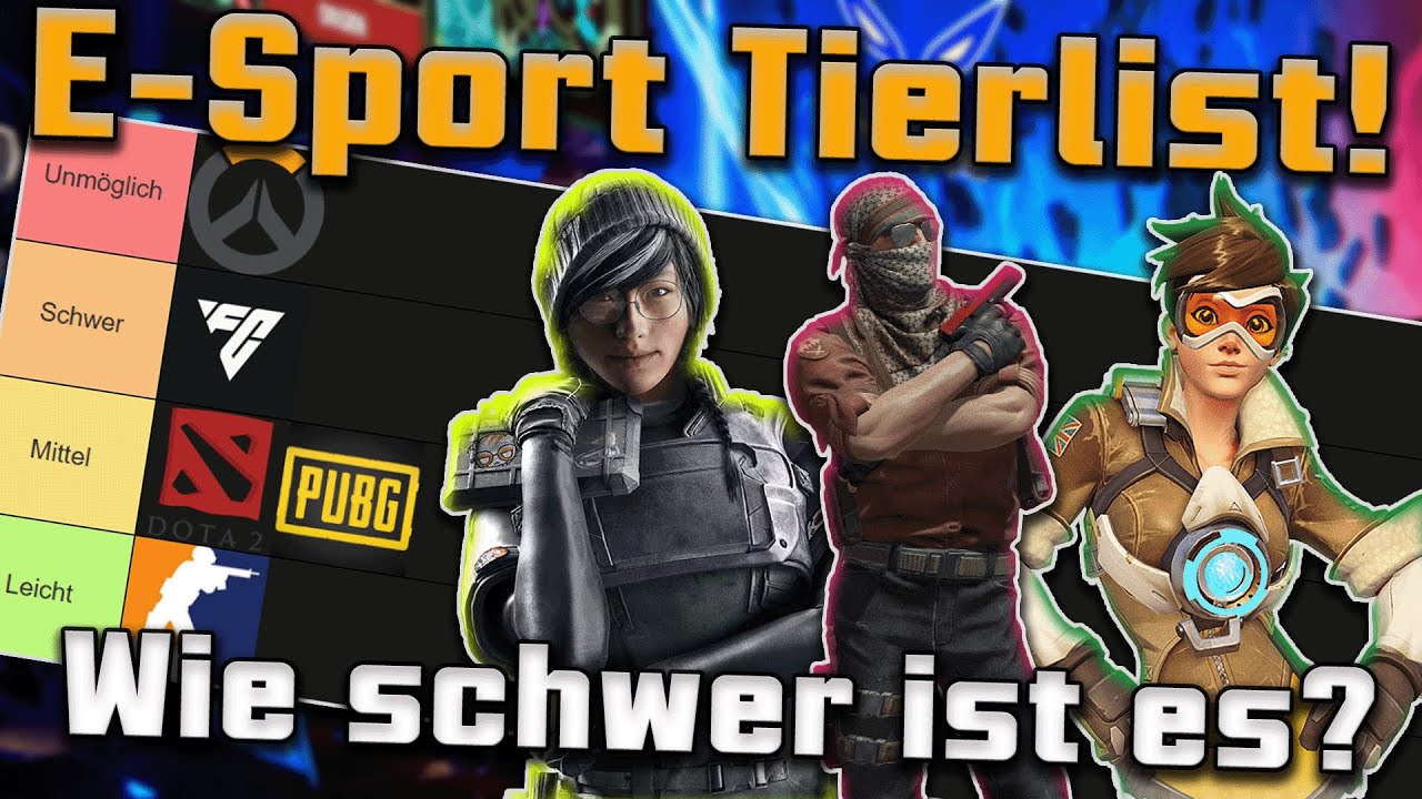 Wie schwer ist es, E-Sportler zu werden? Ich ranke ALLE Games... schon wieder!