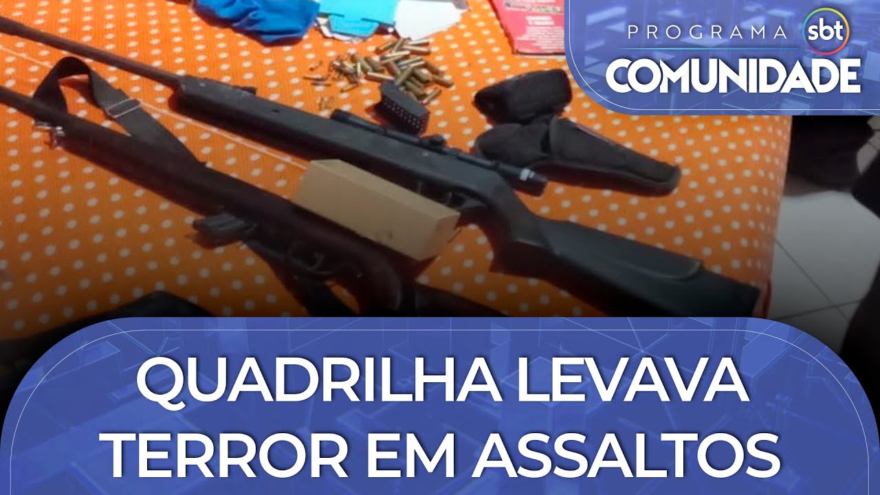Operação 'Sem Livramento': Quadrilha levava terror em assaltos