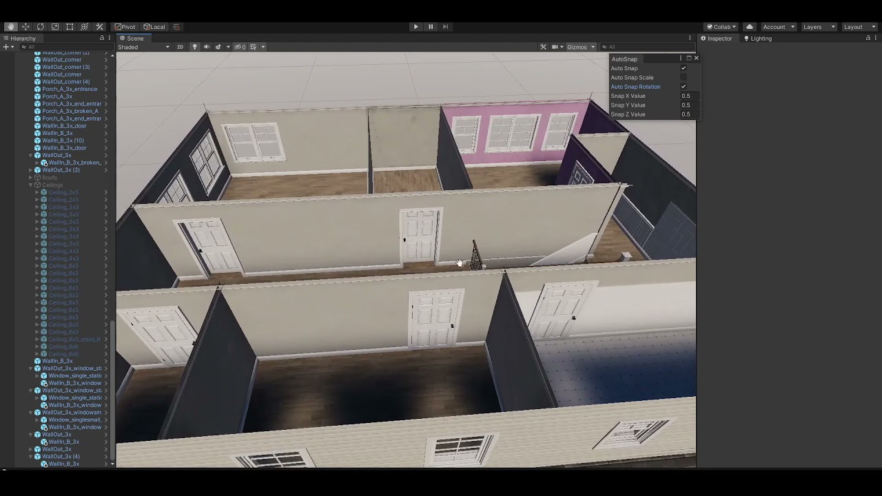 Atmospheric House - Modularity - Unity asset