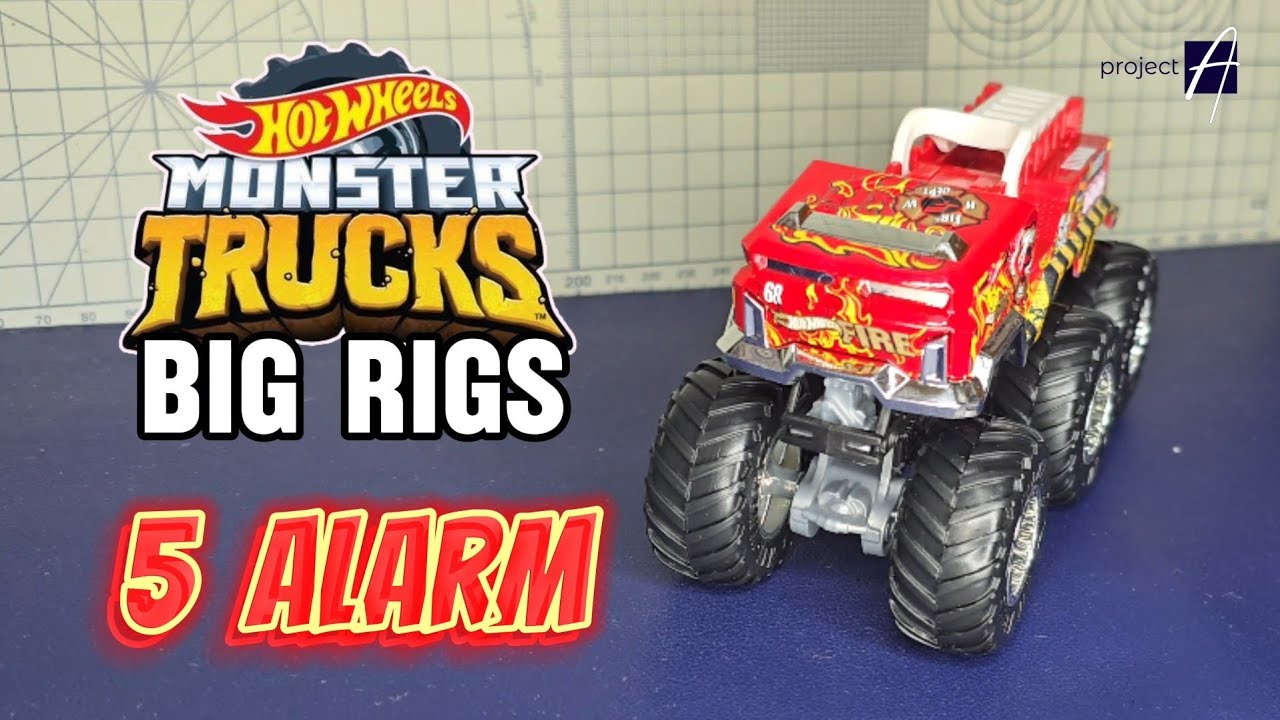 5 Alarm - Hot Wheels Monster Trucks Big Rigs @HotWheels