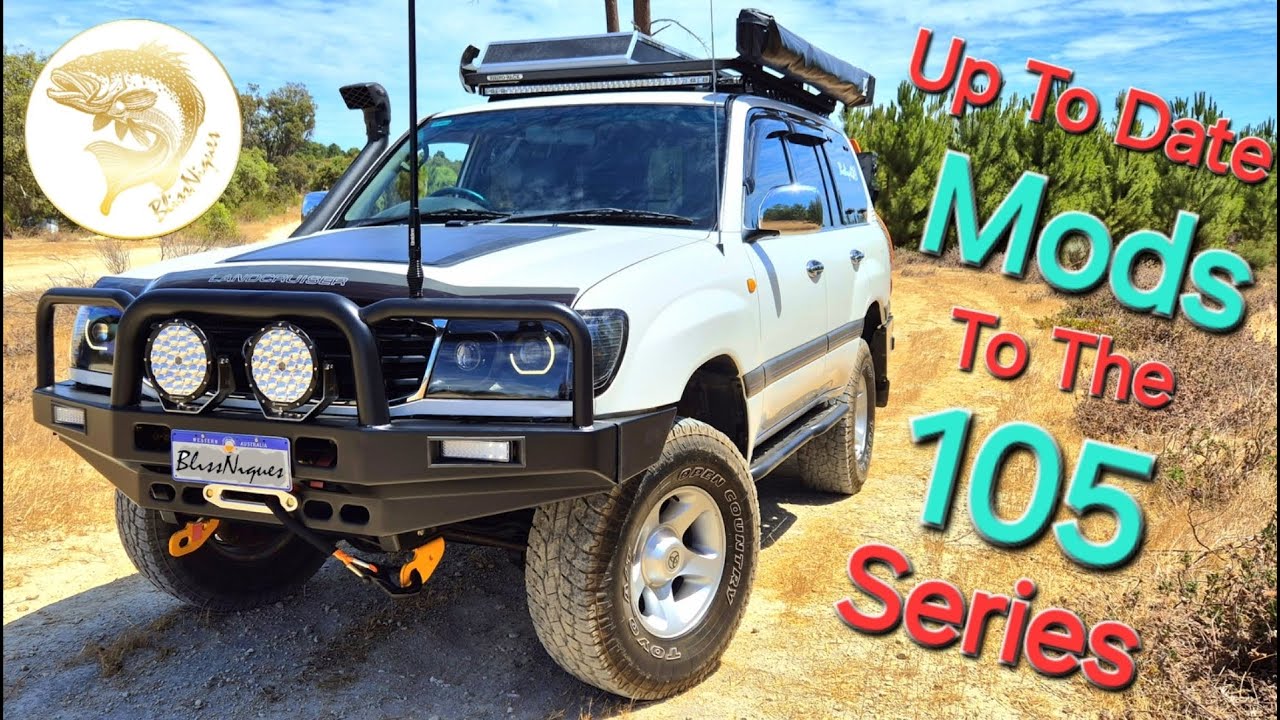Latest Mods to the 105 Series Landcruiser, Fridges and Water setup, Ep.60 BlissNiques