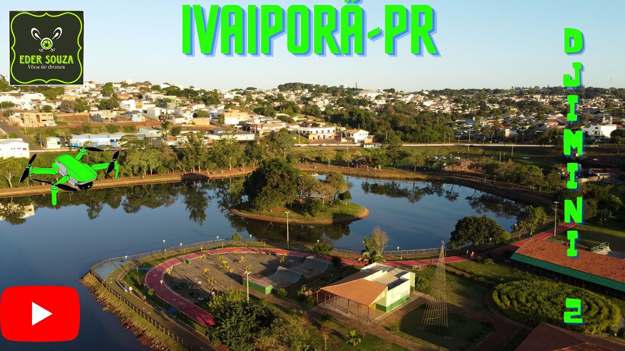 DRONE no Jardim Botãnico Ivaiporã-Pr #djimini2
