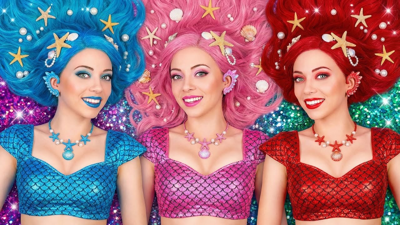 ХОРОШАЯ русалка против ПЛОХОЙ русалки 💖 Моя подруга - великолепная русалка!