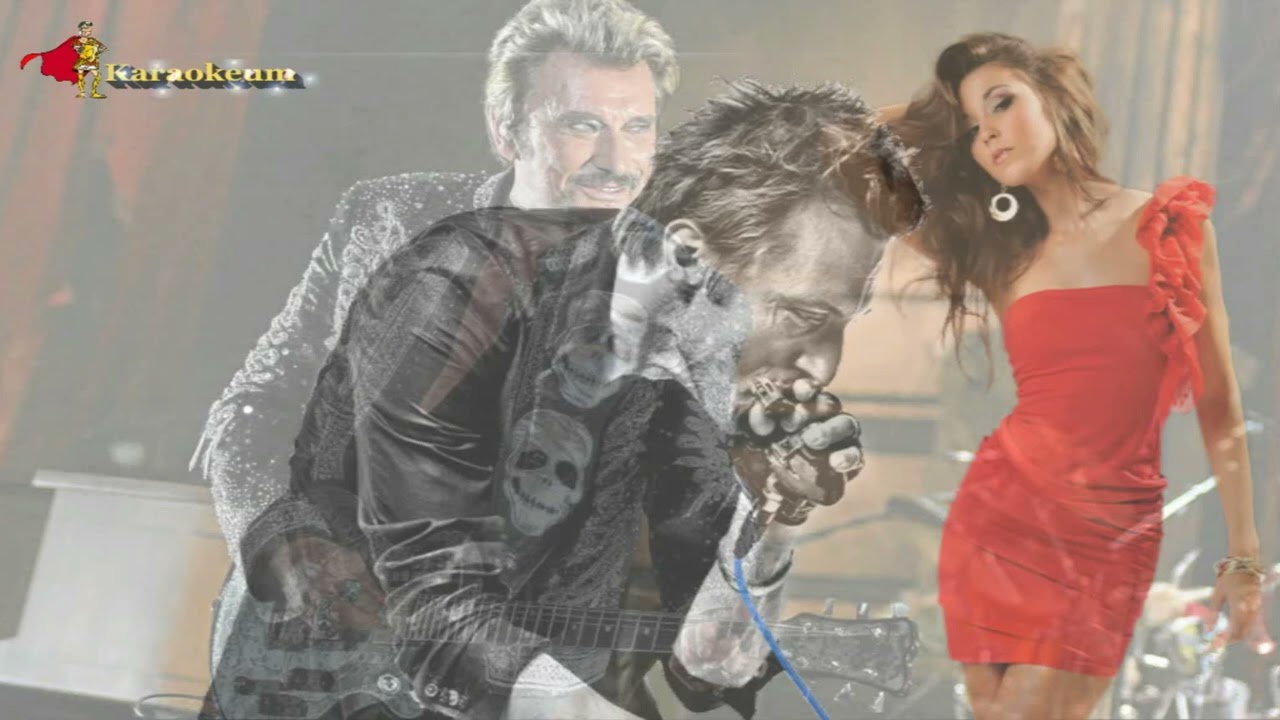 Johnny Hallyday - Gabrielle (Bercy Live 2013)  [Karaoke]