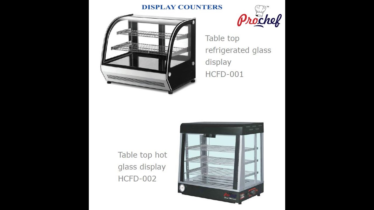 Hot & Cold Display Counter - Prochef Innovative Equipments