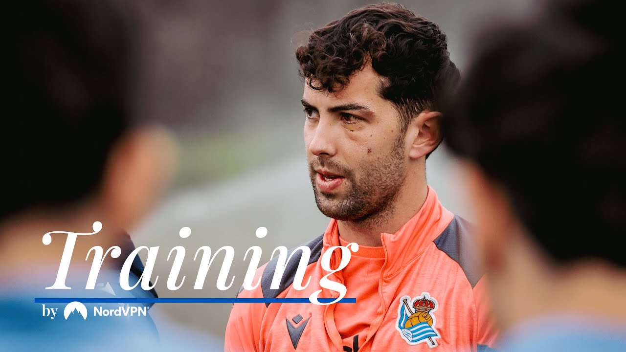 ENTRENAMIENTO | Preparando el encuentro de ida | Real Sociedad