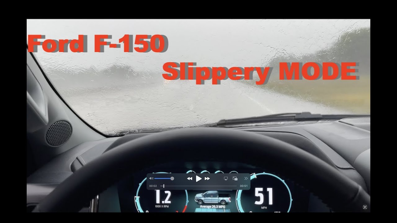 Ford F-150 Slippery Mode (When do I use it!)