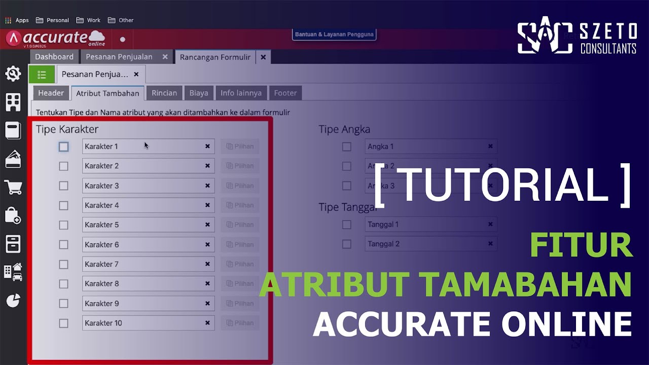 Training Accurate - Cara Mudah Menggunakan Kolom Tambahan di Accurate Online