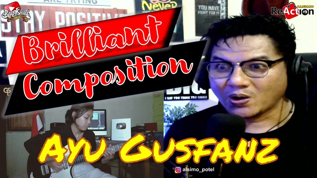 Ayu Gusfanz Tribute to Enda Ungu Band The Guitar queen From Indonesia