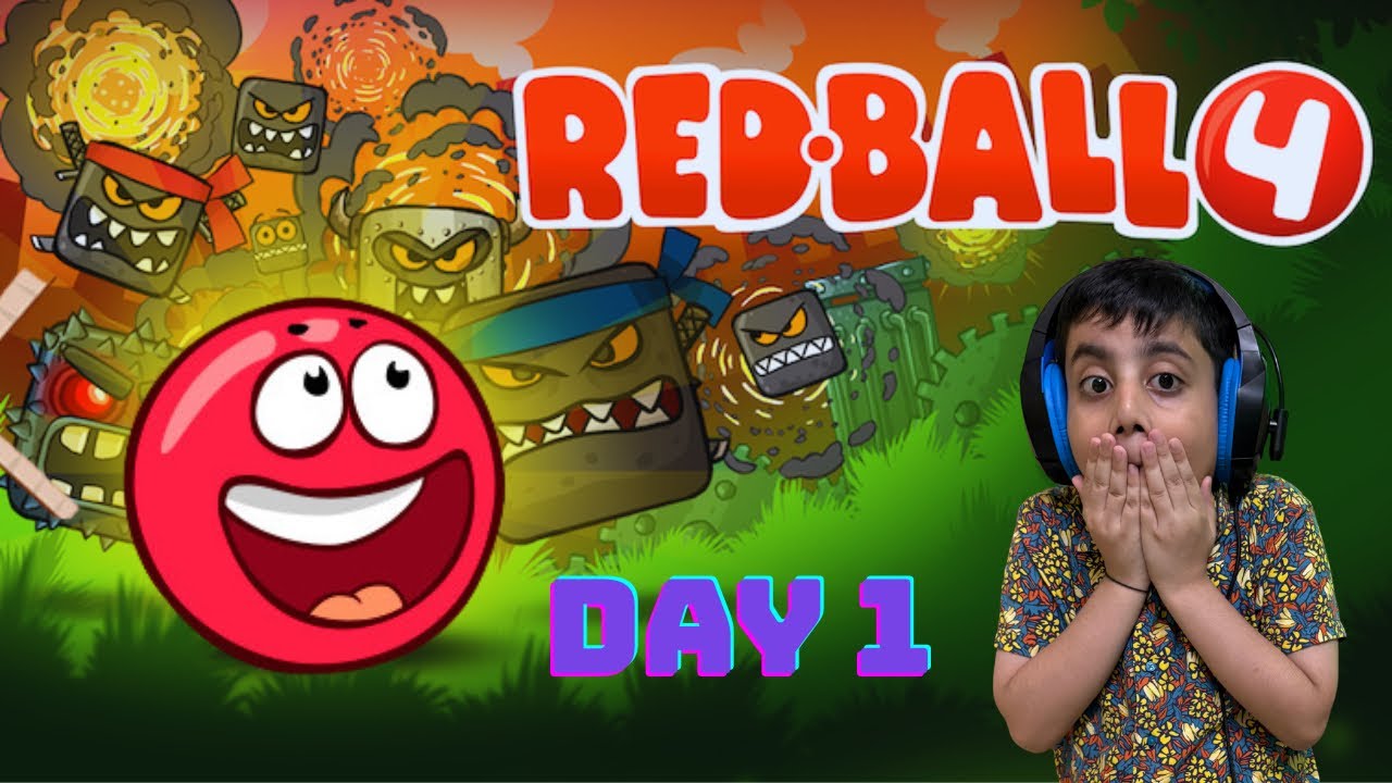 RED BALL GAME PLAY #gamingchallengeday1