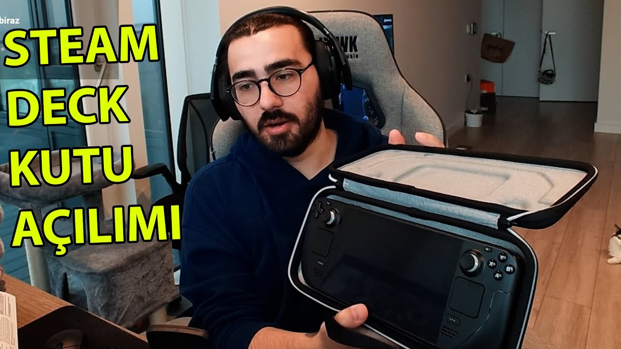 Steam Deck 512GB Kutu Açılımı | Videoyun