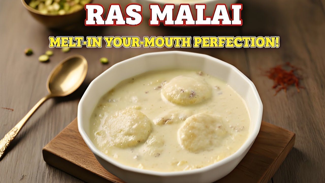 Rasmalai Recipe in 10 Mins | हलवाई जैसी सॉफ्ट रसमलाई बनाने का सबसे आसान तरीका