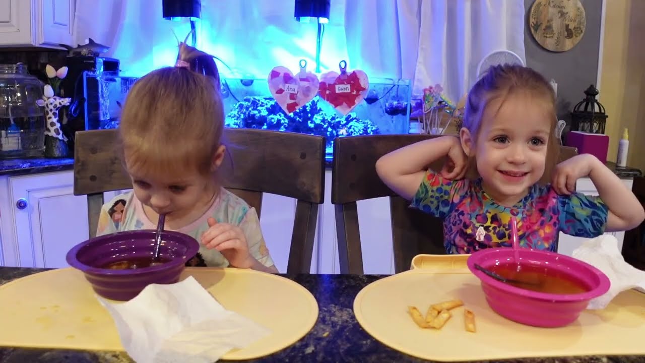 Twins try consomm&eacute;