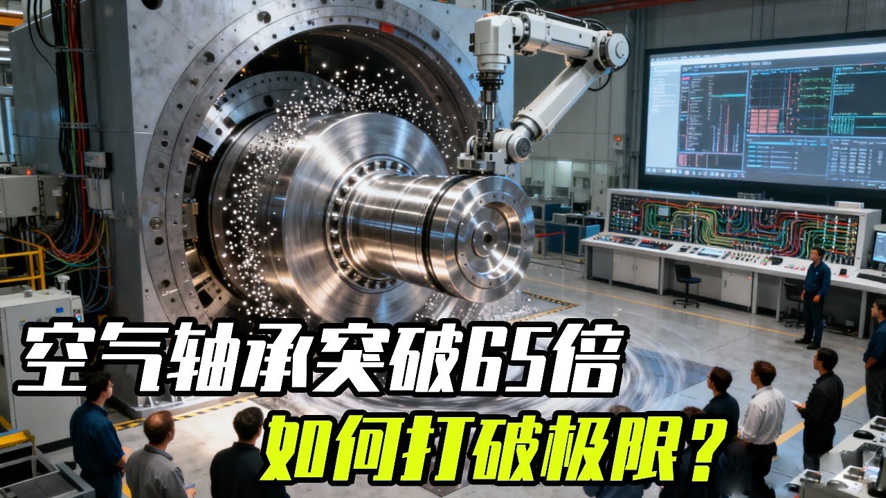 空气轴承如何打破极限？狂飙到每分钟130万转，比原先快了65倍还能做到误差均化？！