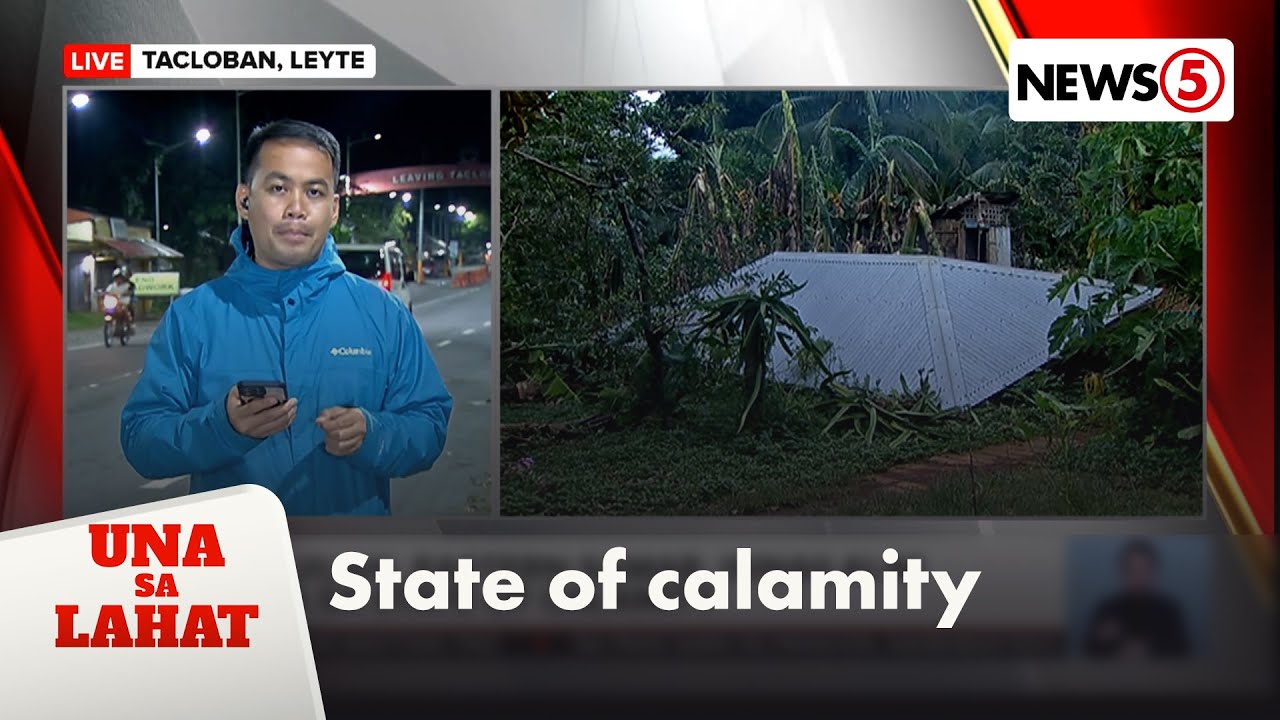 Ilang tahanan sa Eastern Samar, nawasak; isinailalim sa state of calamity | Una Sa Lahat