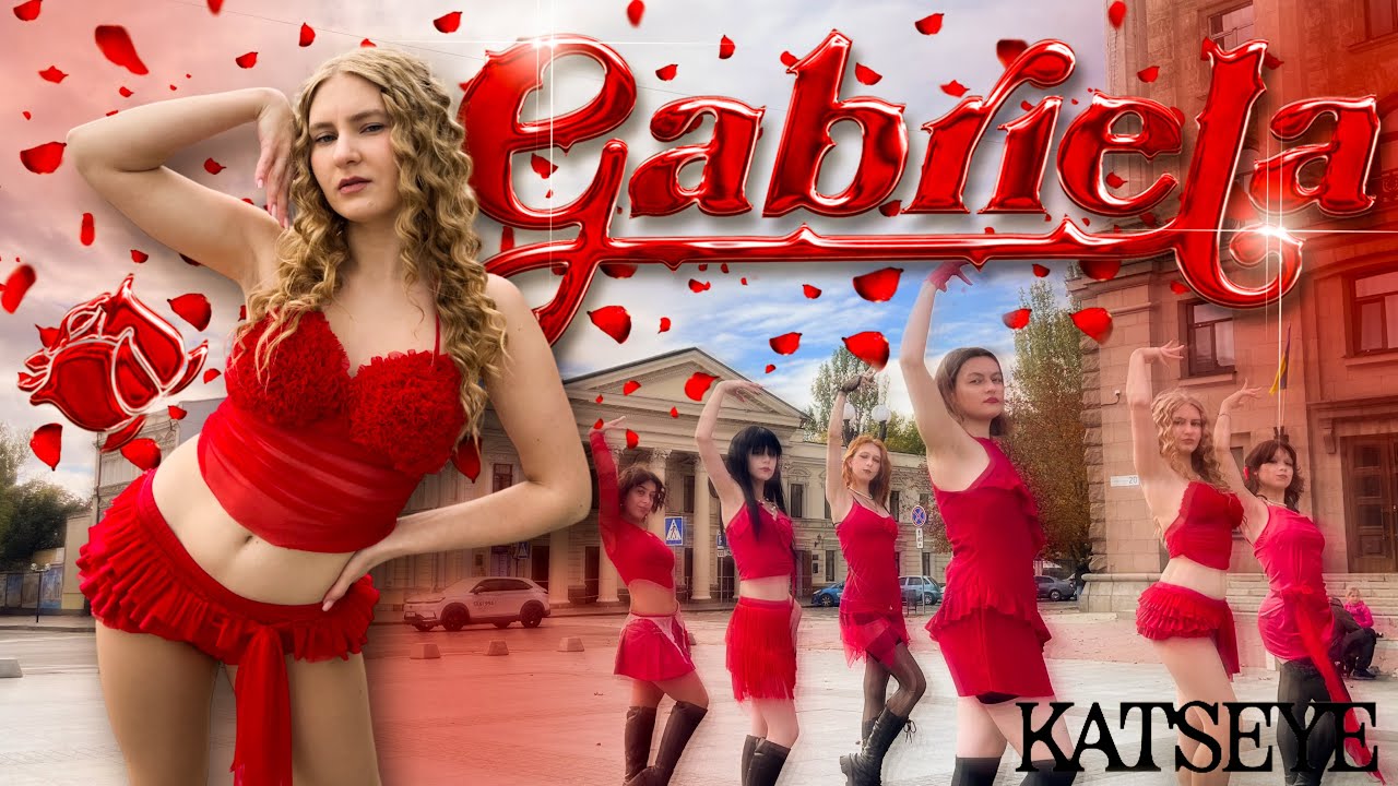 [DANCE IN PUBLIC | UKRAINE, MYKOLAIV] KATSEYE - ‘Gabriela’ | Dance Cover by HELLDISE