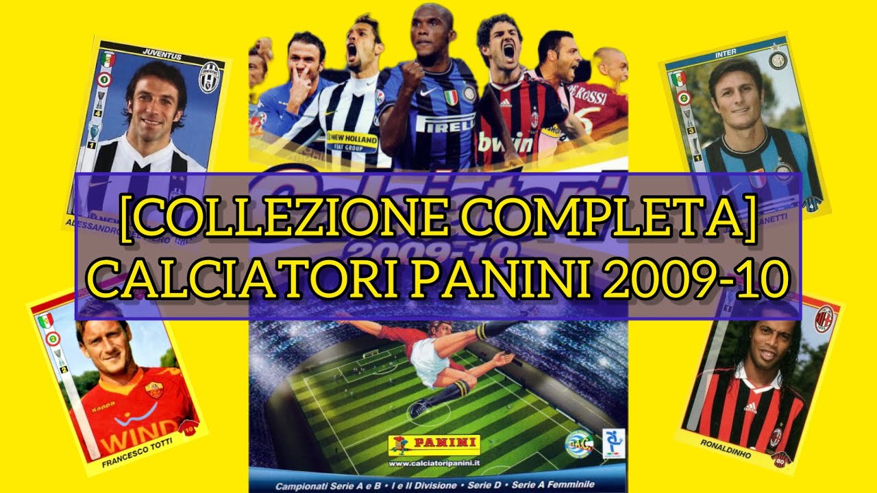 [COLLEZIONE COMPLETA] CALCIATORI PANINI 2009-2010