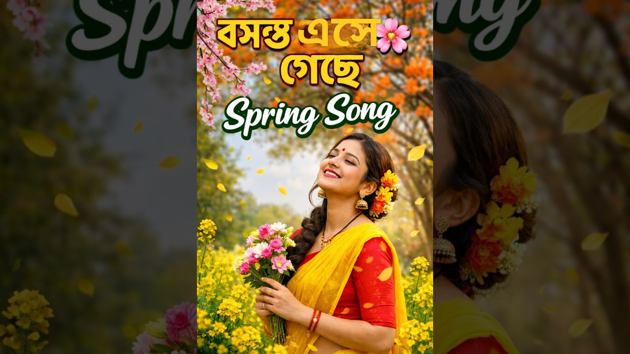 বসন্ত এসে গেছে 🌼 বাংলা গান | Bosonto Utsob Song | Bangla New Song 2026