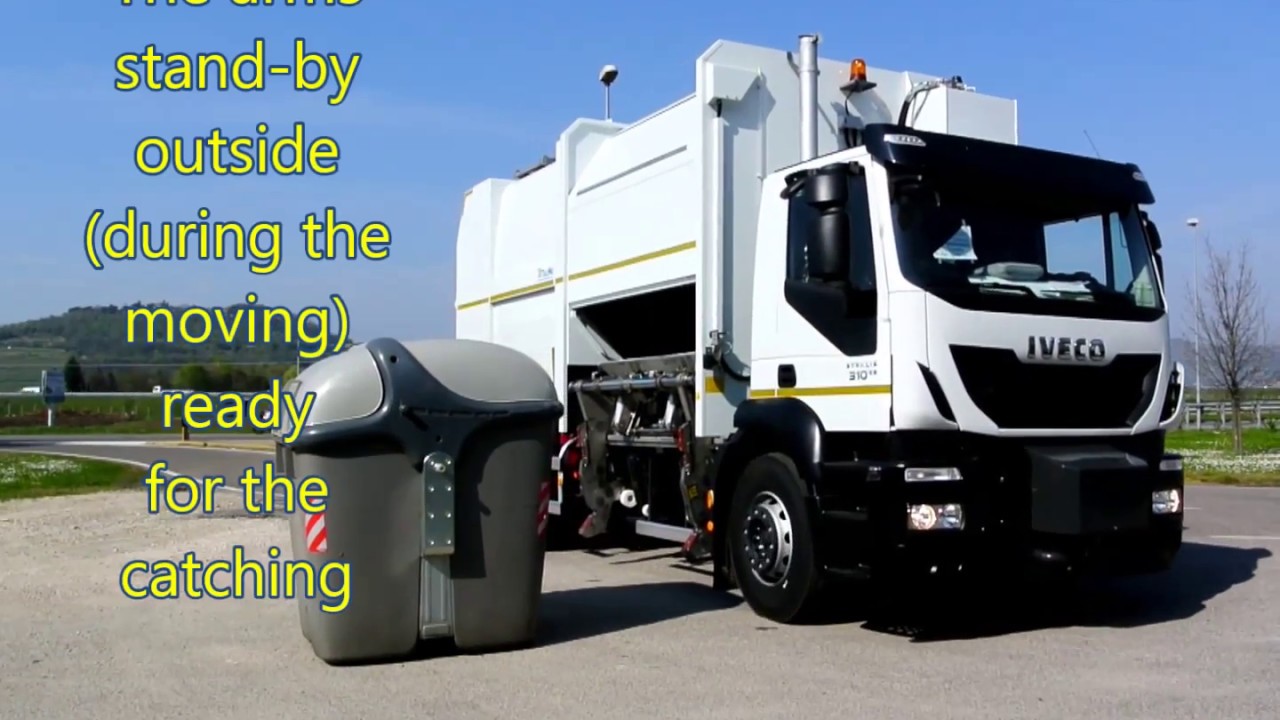 Bin washer side loader Tecside 2015