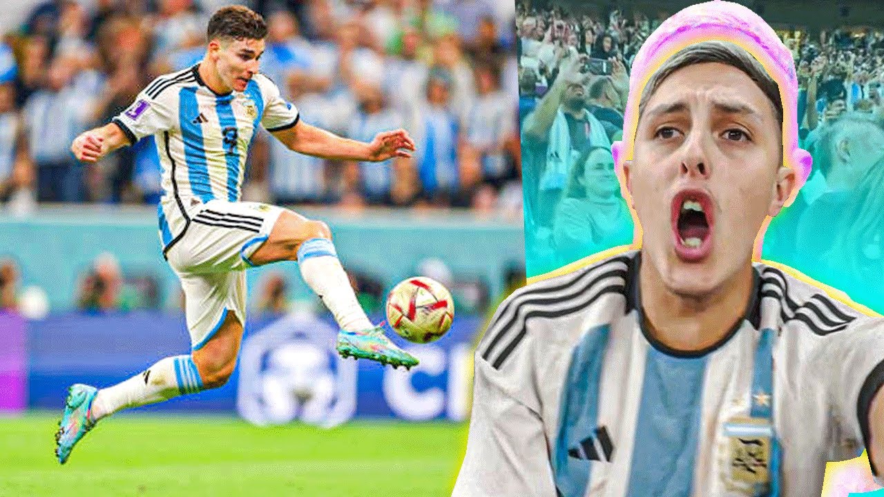 Asi vivi ARGENTINA vs CROACIA (semi final del mundo)