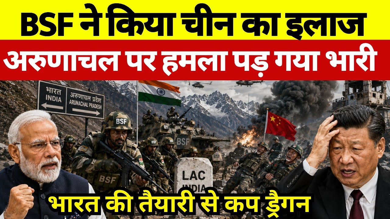 India-China Border Tension | Arunachal Pradesh | LAC Update | Defense & Geopolitical Analysis
