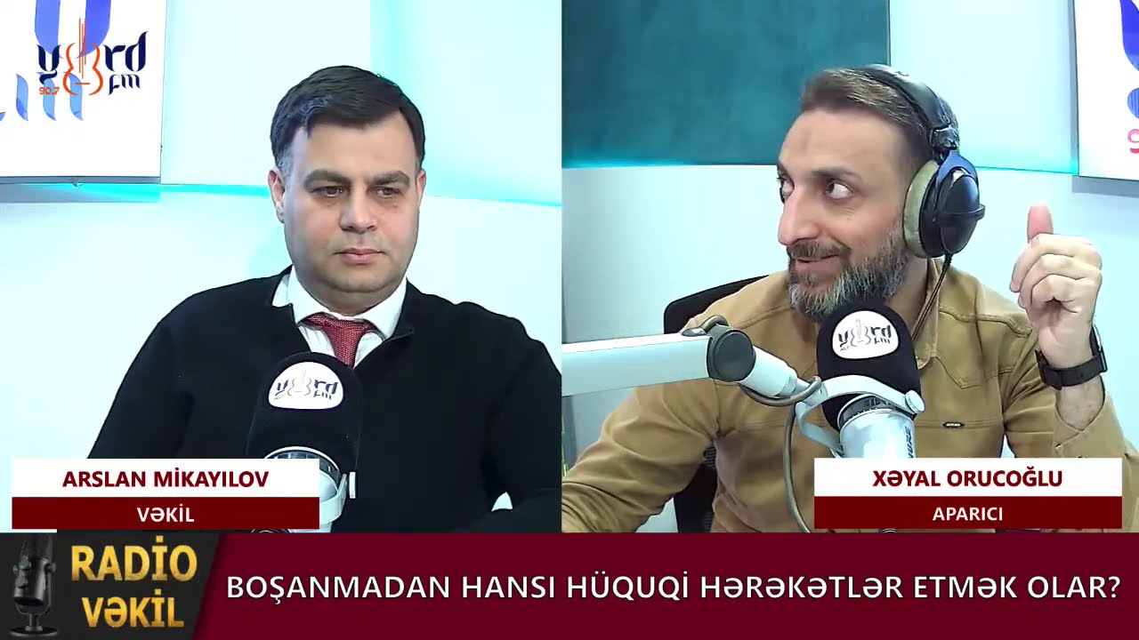 BOŞANMADAN HANSI H&Uuml;QUQİ HƏRƏKƏTLƏR ETMƏK OLAR? - RADİO VƏKİL