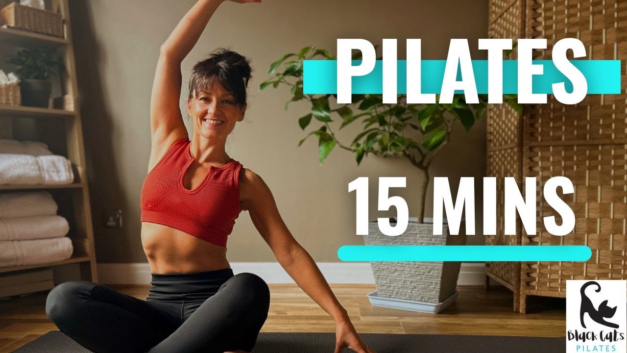 15 Min Pilates for Busy Parents / Beginner-Friendly / No equipment / Black Cats Pilates