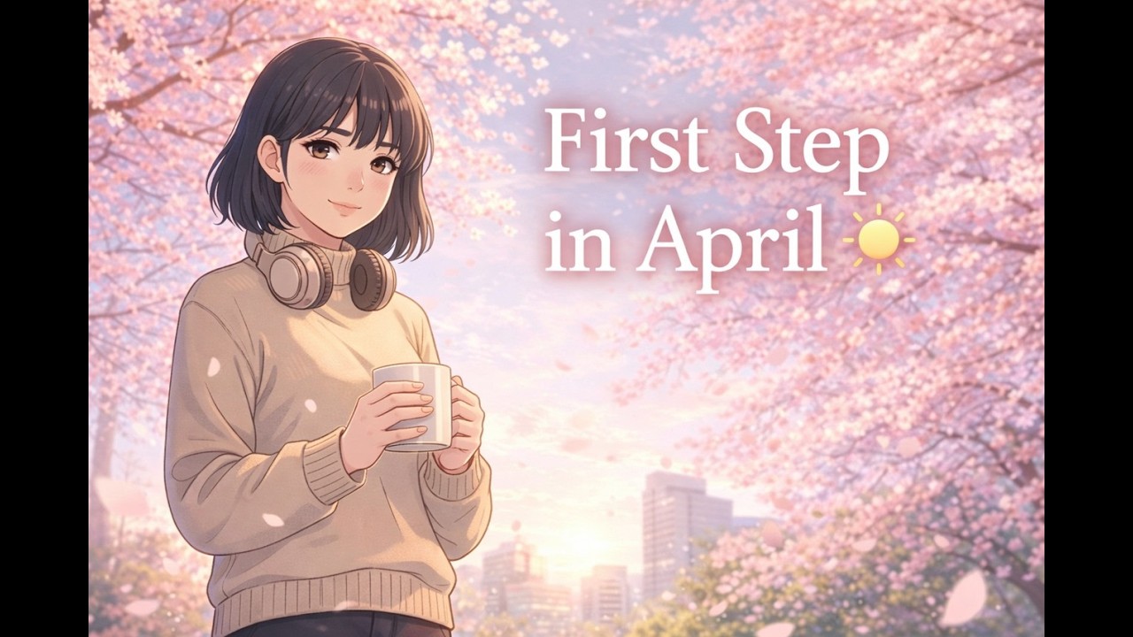 First Step in April ☀️ Spring Morning Lofi & Jazz | ก้าวแรกในเดือนเมษายน | 4월의 첫걸음