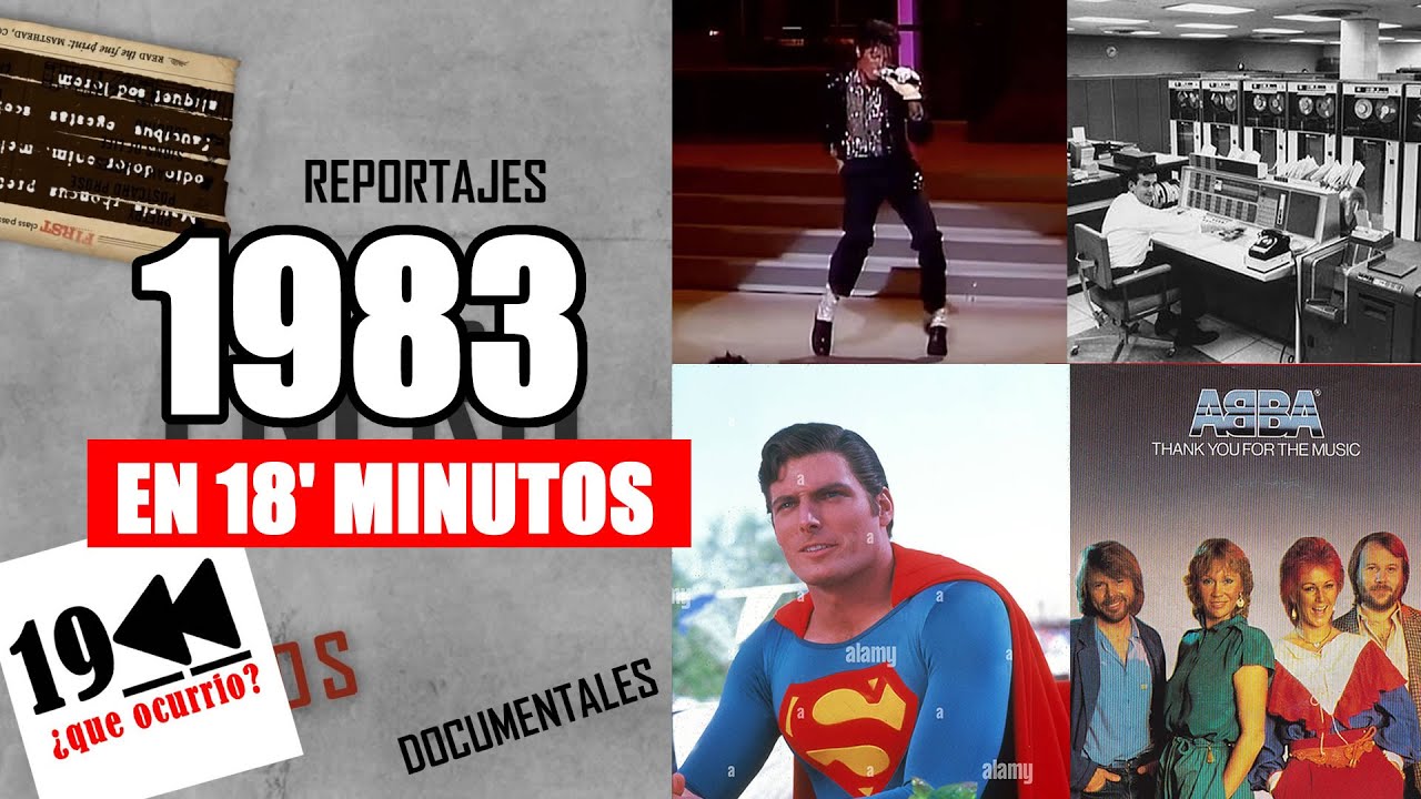 ¿1983 Sabes como vivió el mundo ese año? | Linea de Tiempo