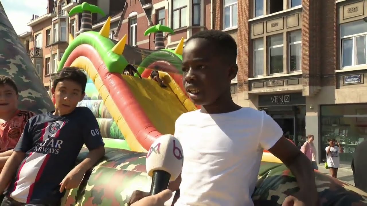 Jette : les châteaux gonflables Big Games font leur retour sur la place du Miroir