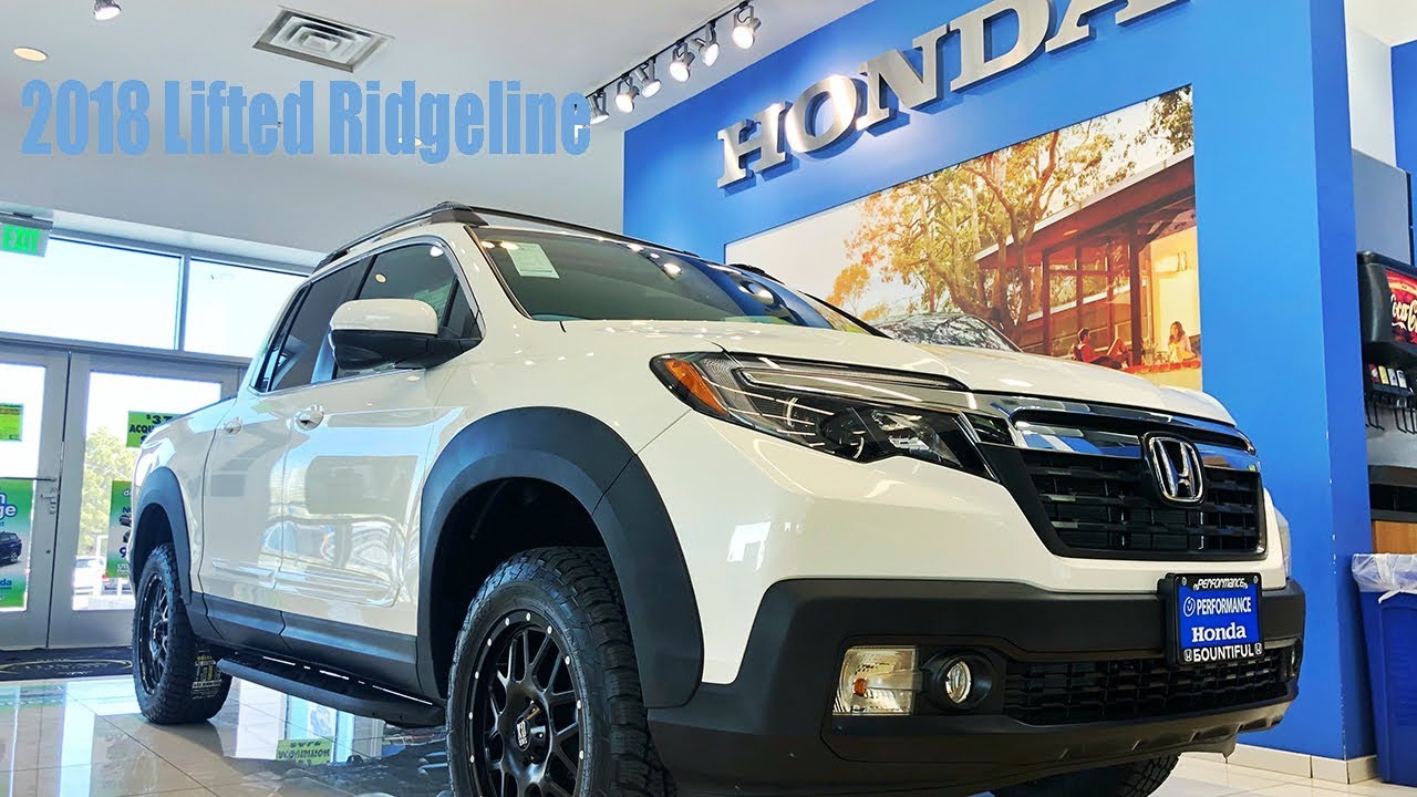 2018 Lifted Honda Ridgeline!